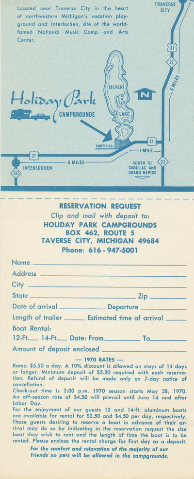 Holiday Park Campground - Reservation Request (newer photo)